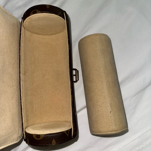 LOUIS VUITTON - Monogram 3 Watch Travel Case - Picture 8 of 10